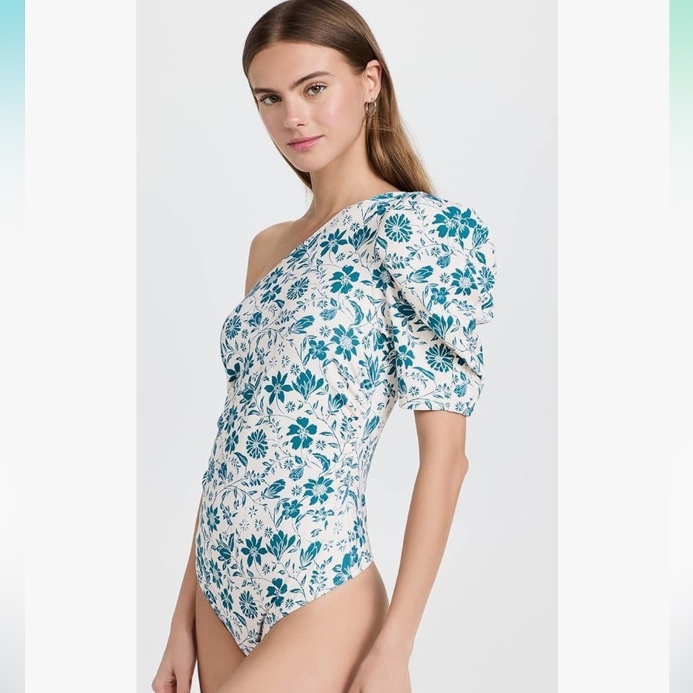 INTIMATELY FREE PEOPLE Something 'bout You floral bodysuit size XS